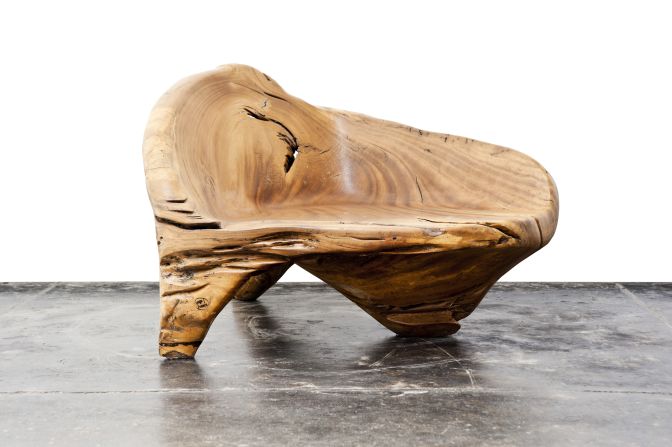 Rio de Janeiro gallery Mercado Moderno is dedicated to Brazilian design and, true to form, they're showcasing the work of homegrown talent Hugo Fran?a. The designer crafts sculptural wooden furniture (like the Arataca Armchair, pictured here), which emphasizes natural forms. He uses trees that have been brought down by inclement weather or other natural causes. 