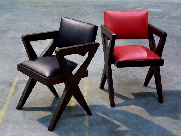Design Miami always offers up plenty of sought-after vintage wares, and this year is no exception. These two 1960 Theatre Armchairs by legendary French designer Pierre Jeanneret are part of Galerie Downtown Francois Laffanour's display at the fair. 