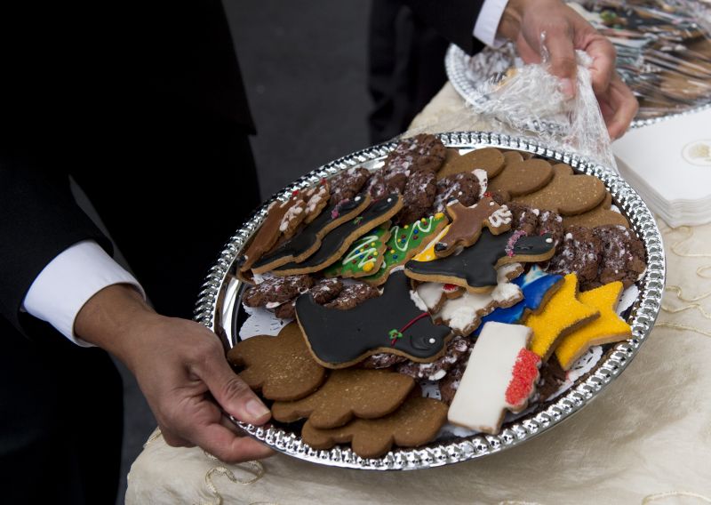 white house christmas cookies