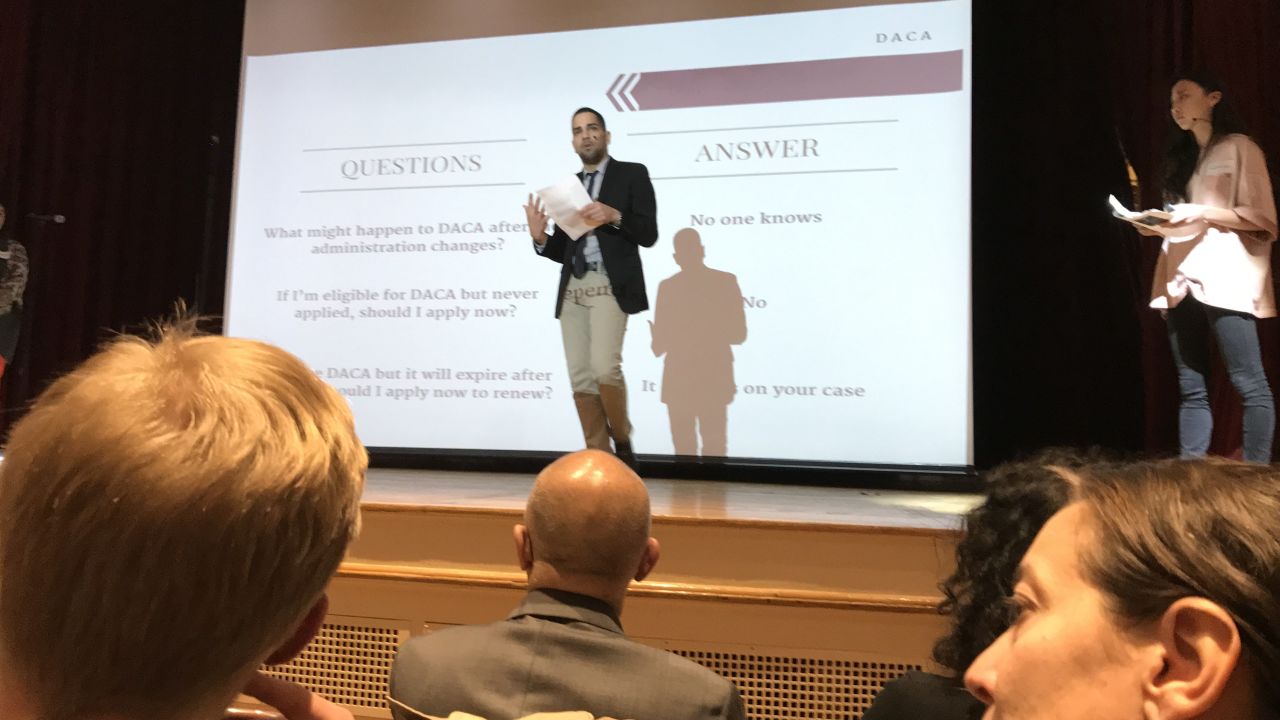 Immigration rights attorneys and activists spoke at NYU about potential upcoming challenges.