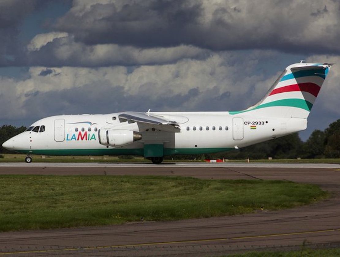 An image of the plane registered as CP2933 previously posted to the airline's Twitter account.