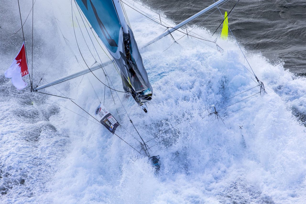 Each year the <a href="http://www.yachtracingimage.com/" target="_blank" target="_blank">Mirabaud Yacht Racing Image</a> highlights some of the best sailing pictures from across the world. This year's winner was French photographer Jean-Marie Liot, who depicted Morgan Lagravière training ahead of the Vendée Globe, entirely submerged by a wave at high speed.