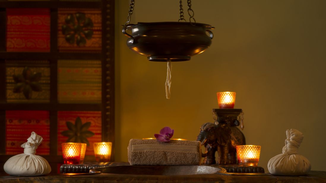 The Méridien's traditional Ayurvedic massage is a hit with guests. A specific herbal oil is used to revitalize the skin in this 50-minute full-body massage. 