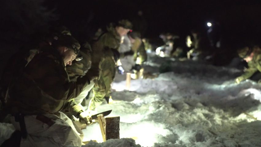 norwegian soldiers in the arctic