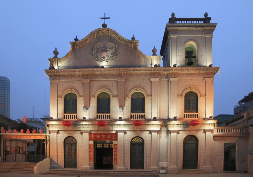 Built in the mid-1500s, Igreja de San Lazaro -- or St. Lazarus Church -- is one of Macau's oldest churches. 