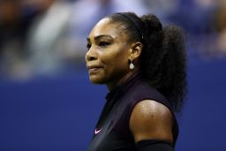 Serena Williams hasn't played since the US Open.