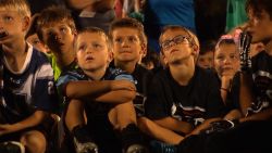 Kids & Pros is a non-profit organization that teaches football and character to children.