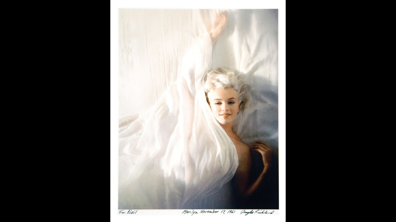 This photo of actress Marilyn Monroe was taken by Douglas Kirkland in 1961 and given to Leifer. "It's a very famous photo that he shot," Leifer said. "Doug and I are still very good friends. Over the years I swapped (photos) with him a half a dozen times."