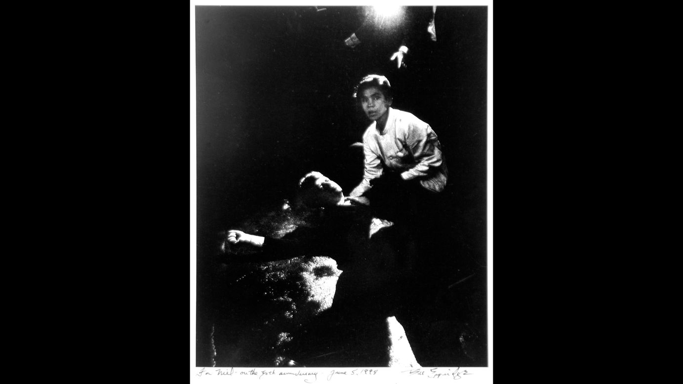 Bill Eppridge took this photo after Robert F. Kennedy was shot in 1968.