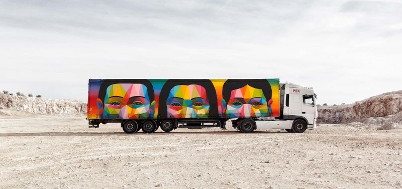 These Trucks Are Bringing Super Sized Art To The Streets Of Spain CNN   161201113319 Truck Art Project Spain 1 