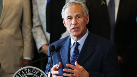 Gov. Greg Abbott signed a new law into effect this summer. 