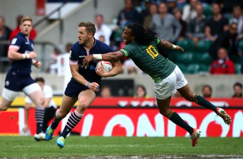 Mark Robertson (left) was <a href="http://cnn.com/2016/08/04/sport/team-gb-rugby-sevens-rio-olympics/" target="_blank">one of two Scotland players in Team GB's Olympic squad</a>, having helped his side <a href="http://cnn.com/2016/05/22/sport/london-sevens-south-africa-scotland-fiji-rugby/" target="_blank">win its first tournament title at the season finale in London</a>. The Scots will aim to build on that and at least match their best series finish -- seventh, in 2014-15.