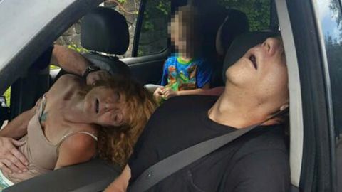 <strong>September 7:</strong> A woman and man in East Liverpool, Ohio, are seen passed out from a drug overdose as a child sits in the back seat of a car. The East Liverpool city administration <a href="https://www.facebook.com/cityofeastliverpool/posts/879927698809767" target="_blank" target="_blank">posted the photo on Facebook,</a> along with one other image, in order to show the <a href="http://www.cnn.com/2016/09/09/health/heroin-effects-police-photo-trnd/" target="_blank">devastating effects of heroin addiction.</a> Rhonda Pasek, the child's grandmother who is seen in the photo, was <a href="http://www.cnn.com/2016/09/15/health/heroin-photo-woman-court/index.html" target="_blank">sentenced to 180 days in jail</a> and ordered to pay $280 in fines after pleading no contest to endangering a child and disorderly conduct and public intoxication. <em>Editor's note: A portion of this photo has been blurred by CNN because of the age of the subject.</em>