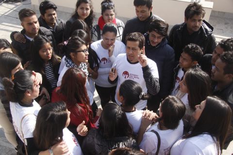 Volunteers in Nepal head out to gather nominations for the show. <br /><br />After nominations are gathered, Accountability Lab curate a short-list, with the finalists broadcast to millions for a public vote. 