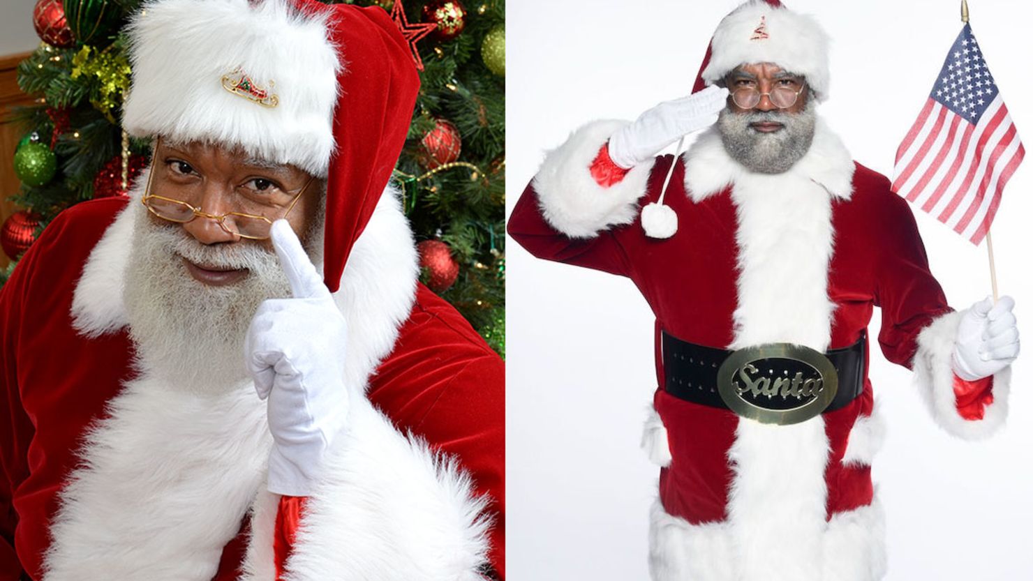 Larry Jefferson is Mall of America's first African-American Santa.