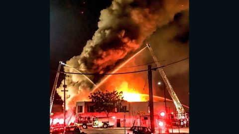 The warehouse fire killed more than 30 people.