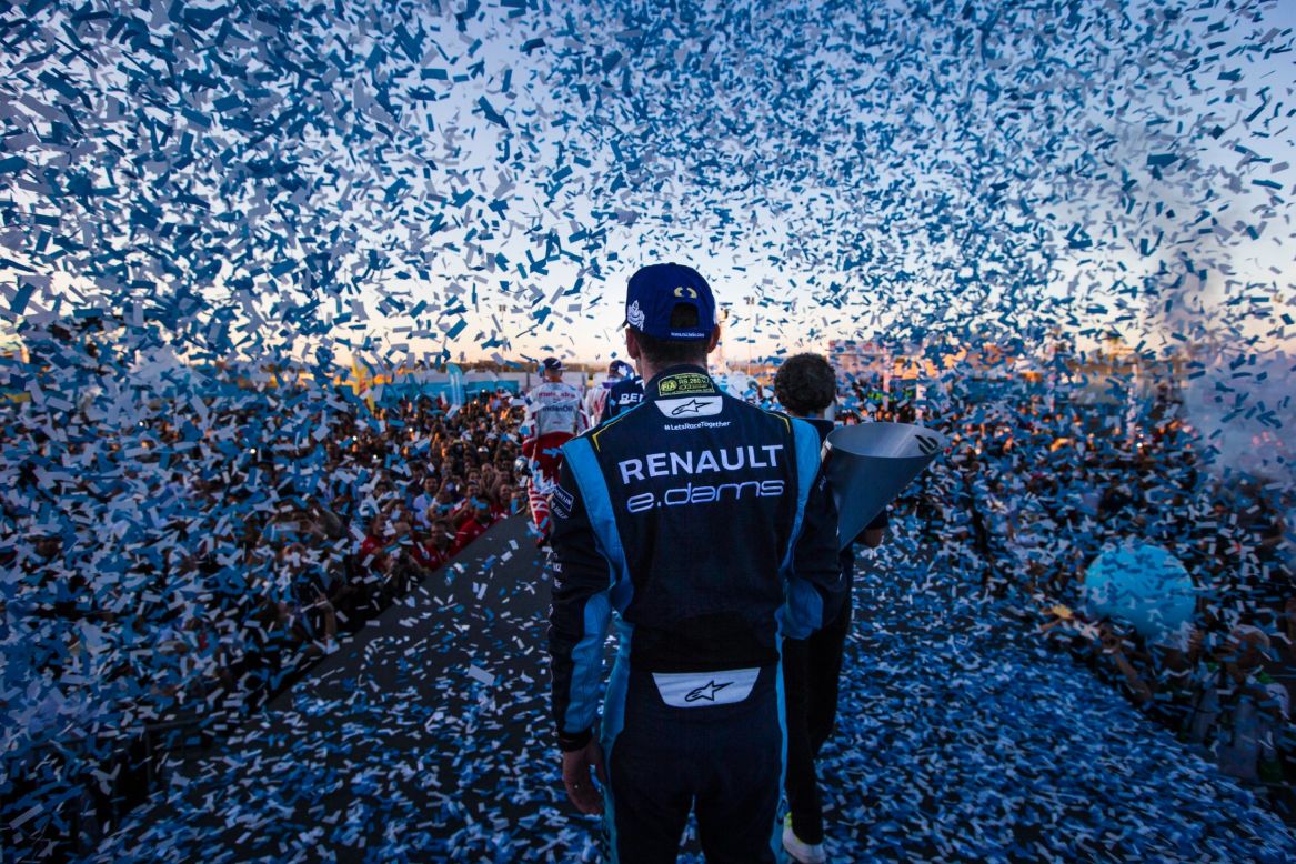 Renault e.Dams driver, Buemi made it two wins out of two in Marrakech to cement his position at the top of the drivers' championship. 