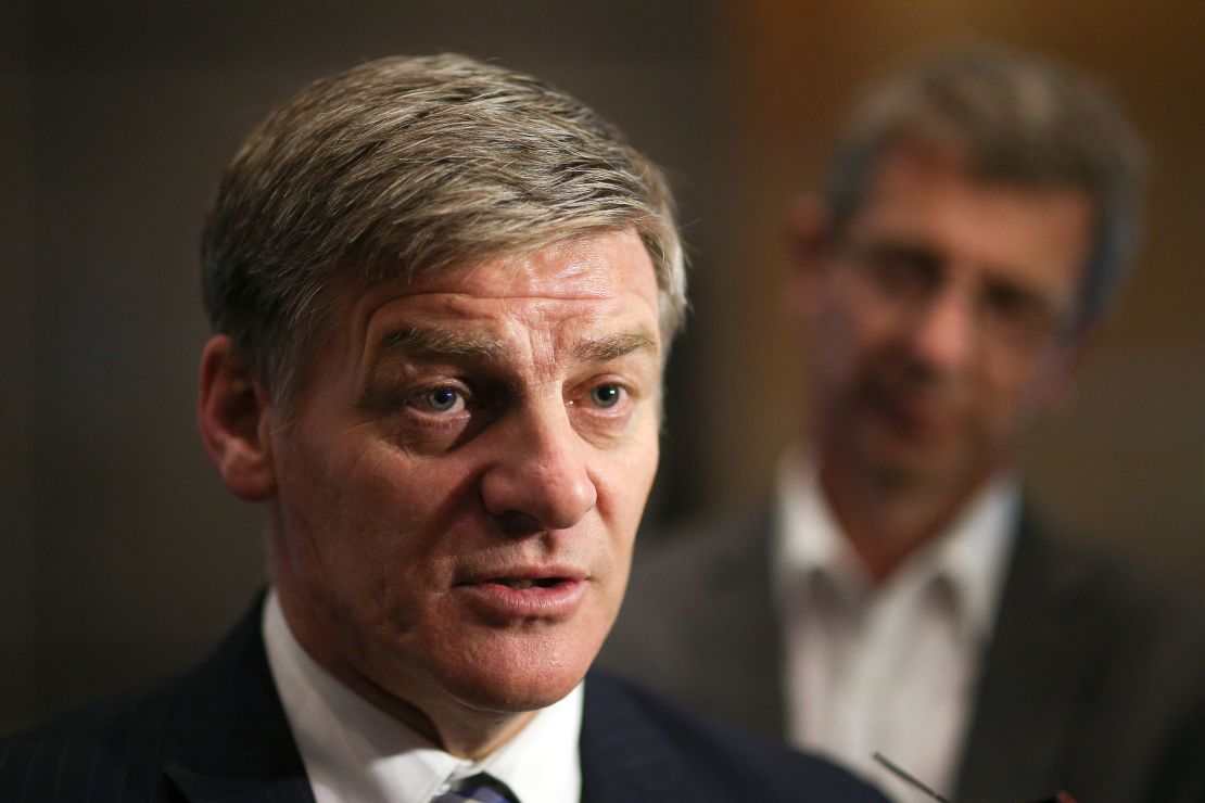 Finance Minister Bill English during a post-budget breakfast, Wellington, May 27, 2016.