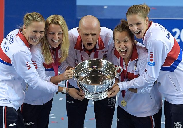 The Czech Republic won the <a href="index.php?page=&url=https%3A%2F%2Fwww.facebook.com%2Fcnnopencourt%2F" target="_blank" target="_blank">Fed Cup title for the fifth time </a>in the last six seasons when it also rallied from 2-1 down to beat France in the final. The Czechs became the most successful team in the competition since the US won seven titles in a row from 1976-82.  