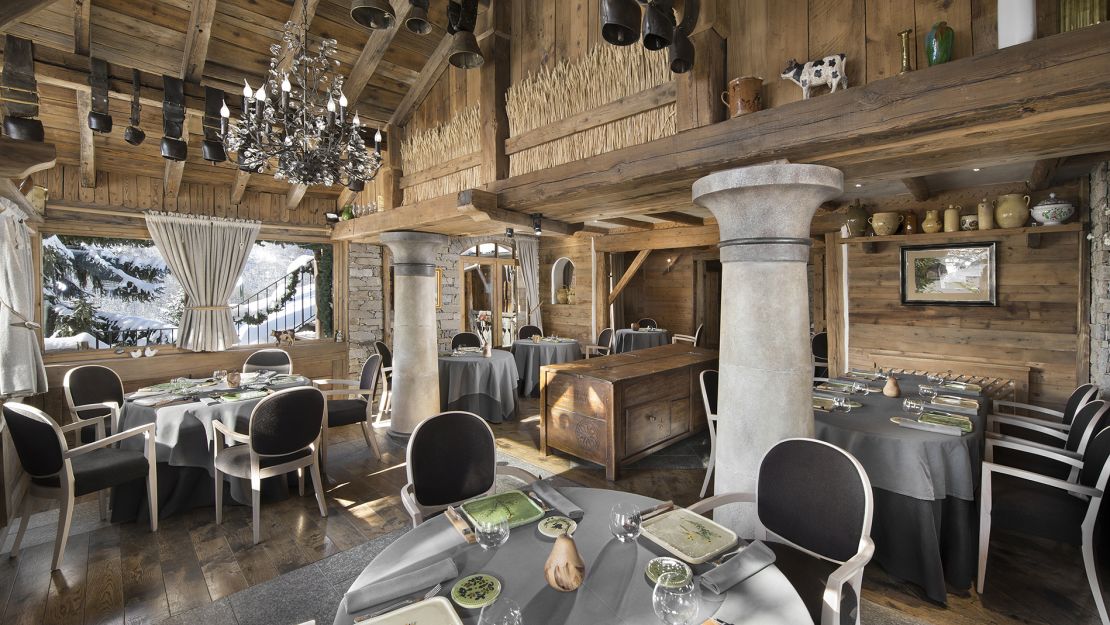 La Bouitte: One of only a handful of three-star Michelin restaurants in the Alps.
