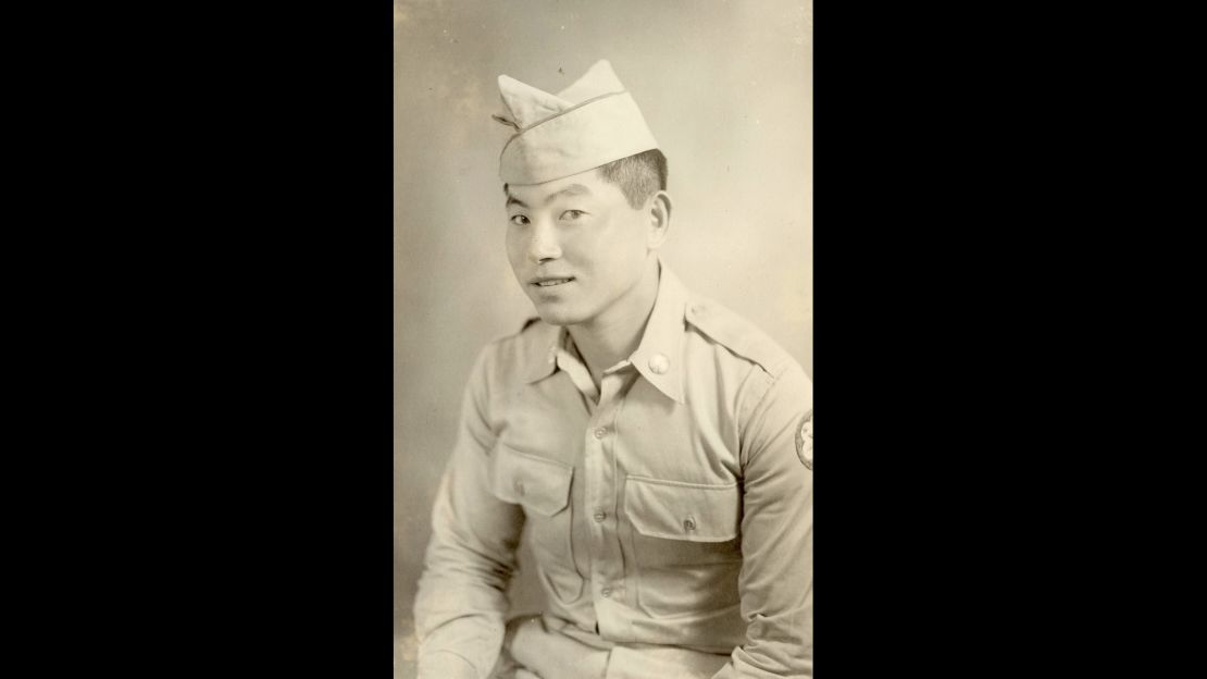 Corporal Hideo Tamura, U.S. Army. He was part of the 36th Infantry Div. 