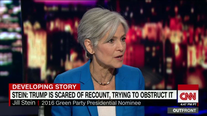 Burr Senate Intel Examining Jill Stein Campaign CNN Politics   161205203152 Jill Stein Election Recount Burnett Intv Erin 00014129 