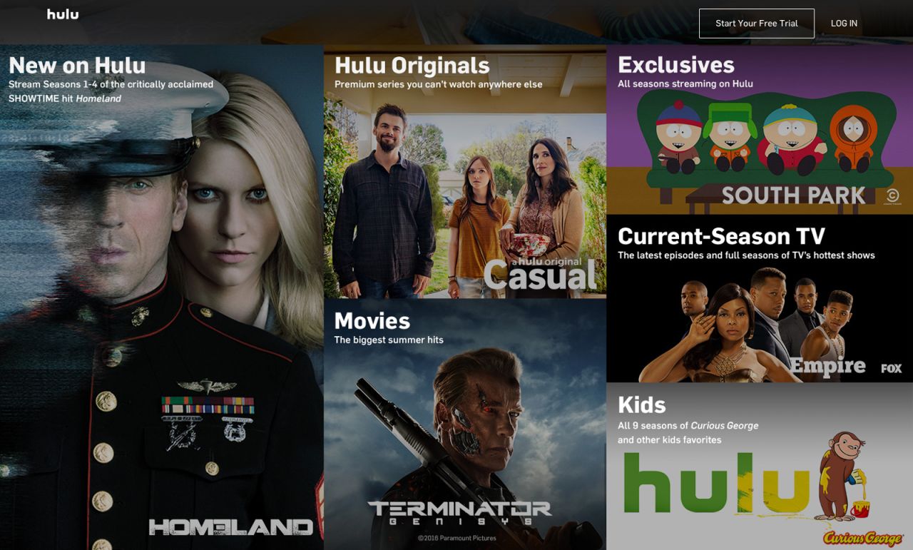 <strong>Hulu:</strong> This video service will cost you $23.97 for a three-month gift card, available for email delivery at Walmart.com. Recipients should visit hulu.com/gift to redeem their subscription. New users can also get two months for the price of three this holiday season. 