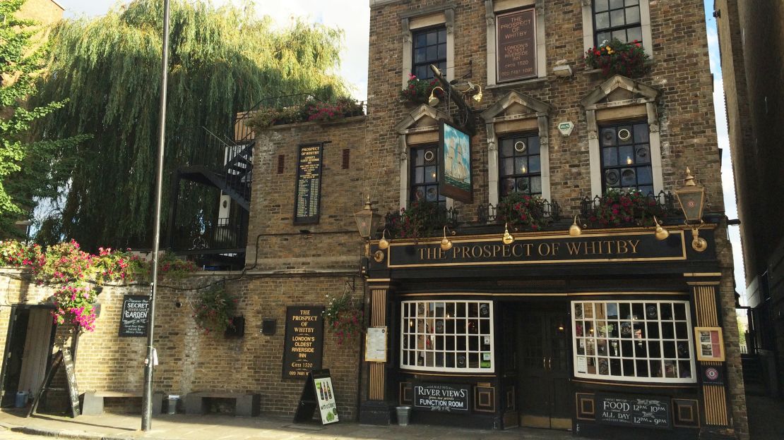 Centuries of tradition: The Prospect of Whitby is one of London's oldest pubs. 