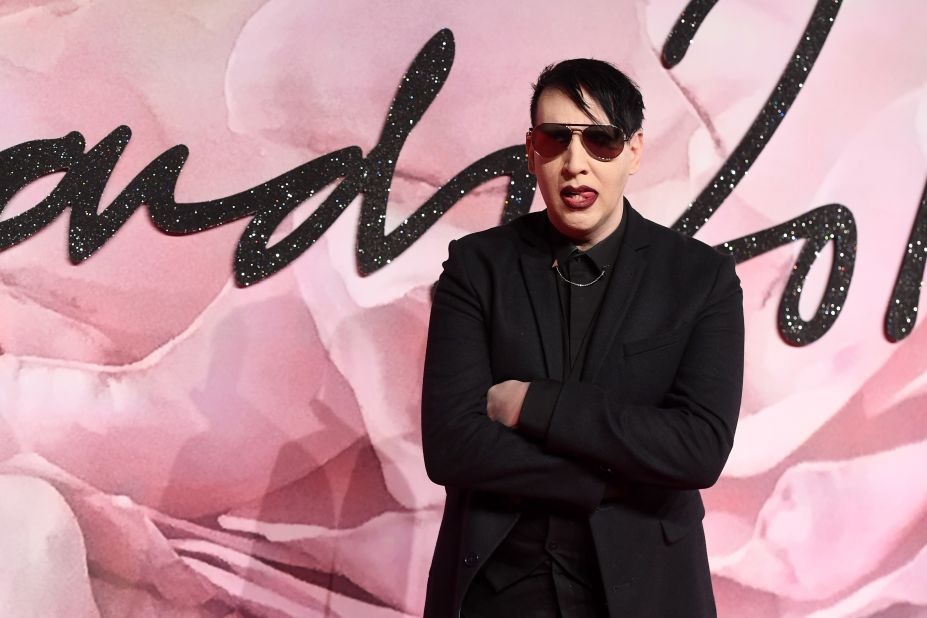 Marilyn Manson presented the award for International Urban Luxury Brand to Vetements. 