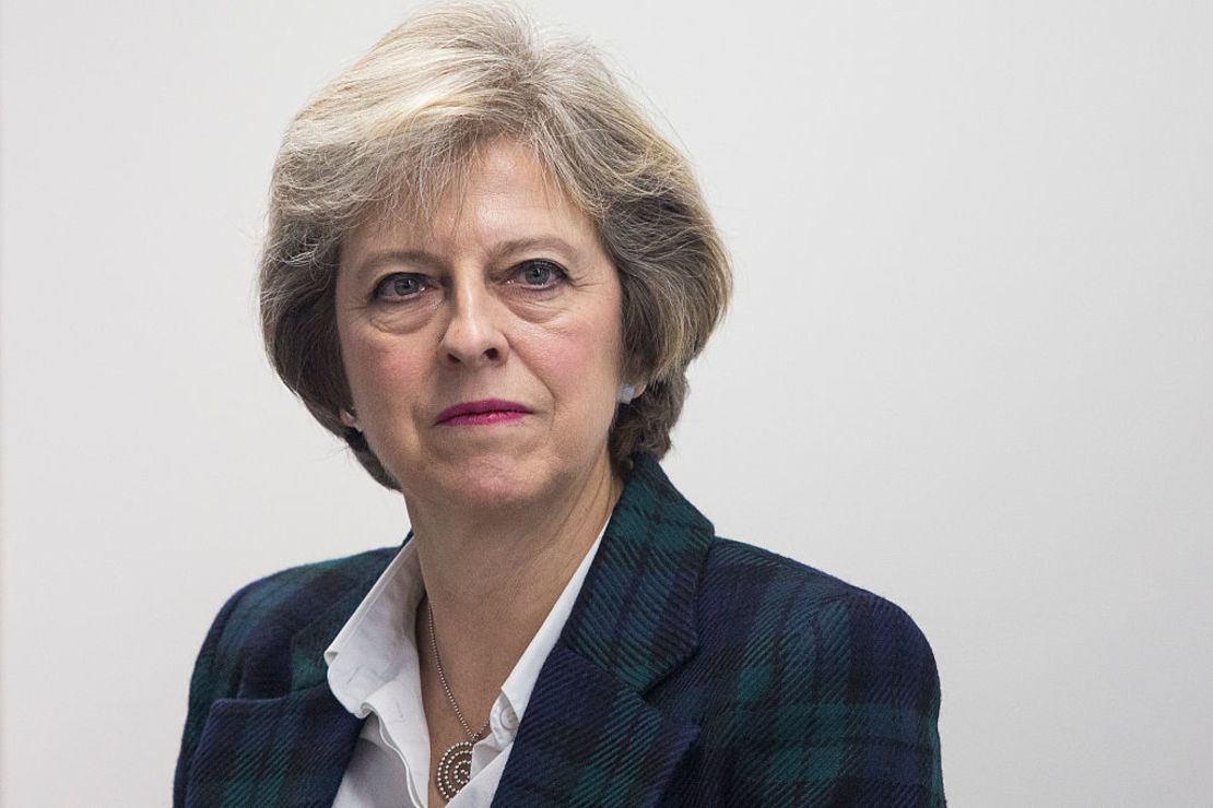 Theresa May said anyone in Britain guilty of anti-Semitism "will be called out on it." 