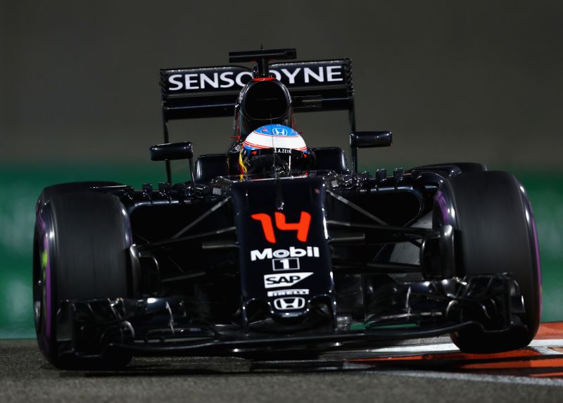Fernando Alonso 直筆サイン McLaren Honda ポスター Fernando Alonso 直筆サイン McLaren Honda ポスター