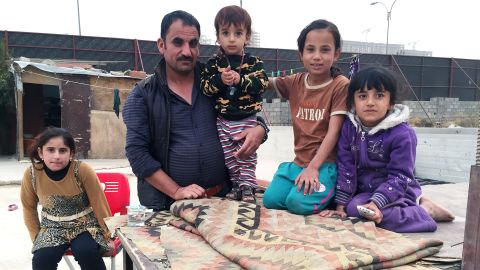 Khairo Ido and his family were among 50,000 Yaidis who became trapped on Sinjar Mountain.
