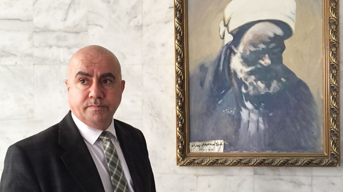 Mariwan Naqshbandi practices Sufism and is the Kurdish religious ministry's spokesman.