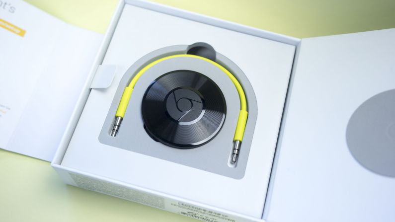Everything's a little better with music, but there's not always a Bluetooth speaker or iPod dock at the ready. That doesn't matter with Chromecast Audio.
