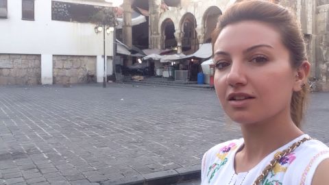 Rania Kataf, a 31-year-old Damascus resident, started the "Humans of Damascus" Facebook page a couple of months ago.