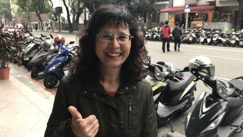 Taiwanese housewife Yang Lo-hsia, who said Trump's call to Taiwan's president was a "beam of new hope."