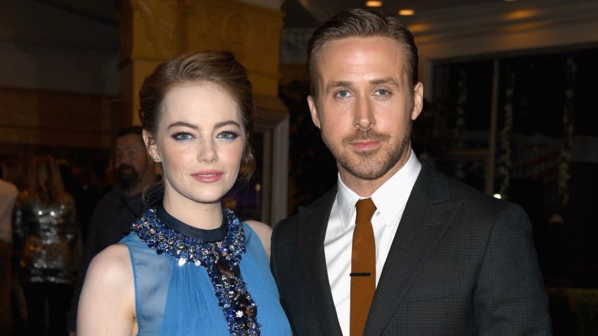 Emma Stone and Ryan Gosling attend the premiere of Lionsgate's "La La Land" at Mann Village Theatre on December 6, 2016 in Westwood, California.