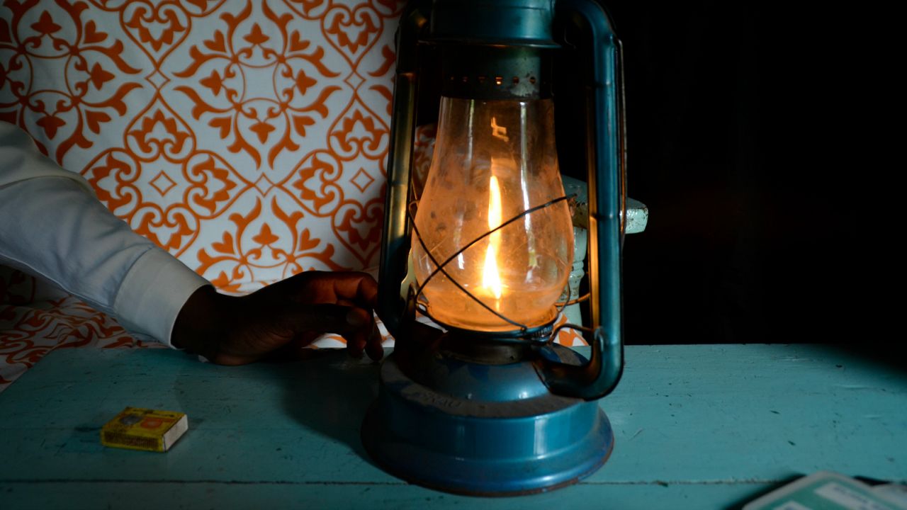 The company wants to help replace the kerosene lamp.