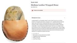 leather wrapped rock nordstrom