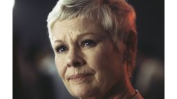 Actress Judi Dench played the head of MI6 in several James Bond films.