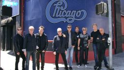 The iconic band "Chicago" gathers outside LA's historic Whisky a Go Go, where they cut their teeth in the 1970s. With more than 100 million albums sold, these rock and roll hall of famers rank among the best-selling bands of all time.