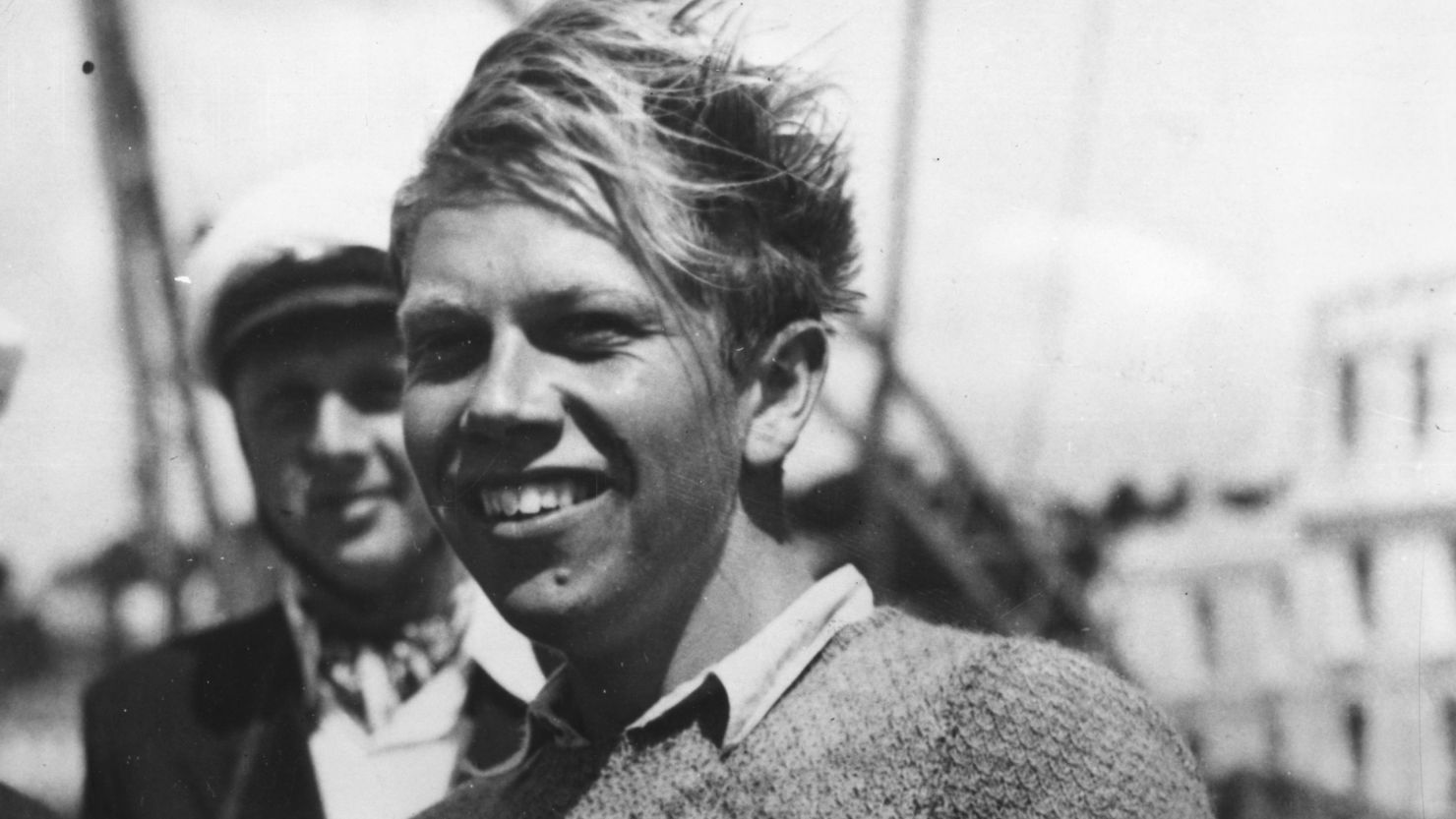 Paul Elvstrom won the first of four consecutive Olympic sailing golds at London 1948.
