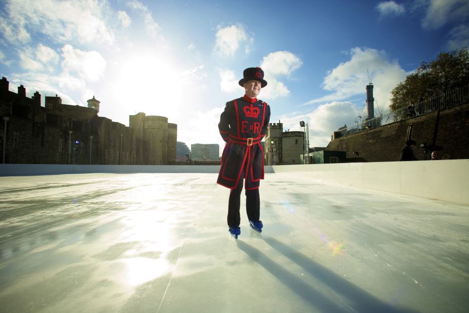 It's not everyone that can say they've been ice skating in the moat of a Norman castle. The Tower of London ice rink allows you to get your blades on in the shadow of one of the world's most iconic fortresses.