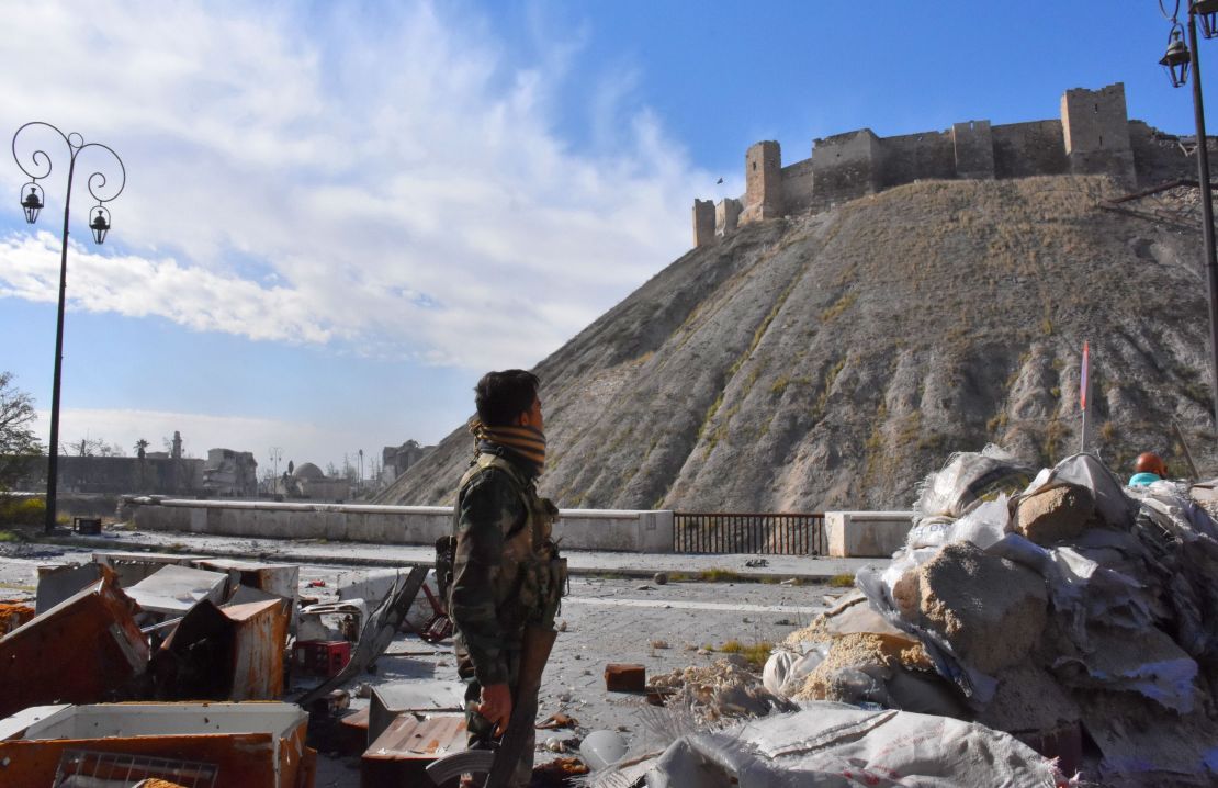 Syrian government forces have taken control of much of Aleppo's old city this week.