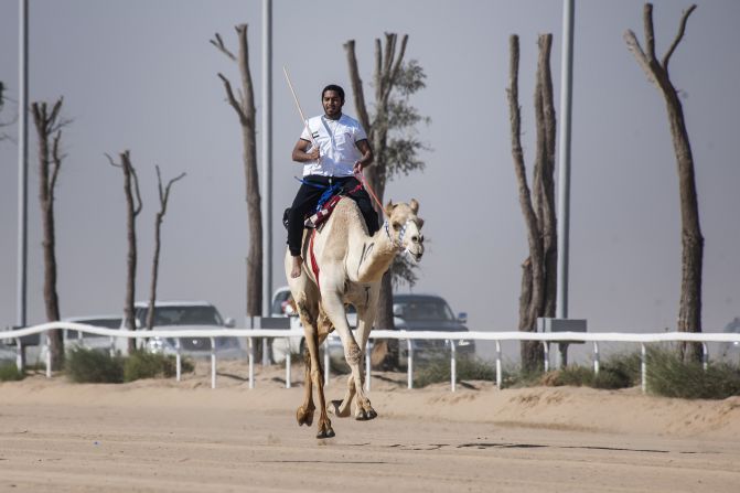 This year's winner was Salem Al Hammadi, aged 23 years old.
