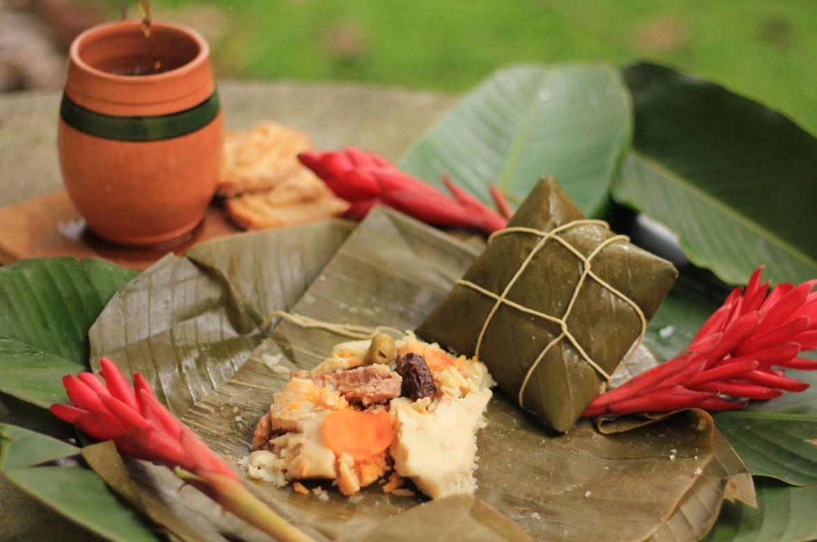 "One of the most authentic Christmas traditions in Costa Rica is to prepare tamales ... every family has a secret tamale recipe," says Allan Duarte, banquet manager at Costa Rica Marriott San Jose. 