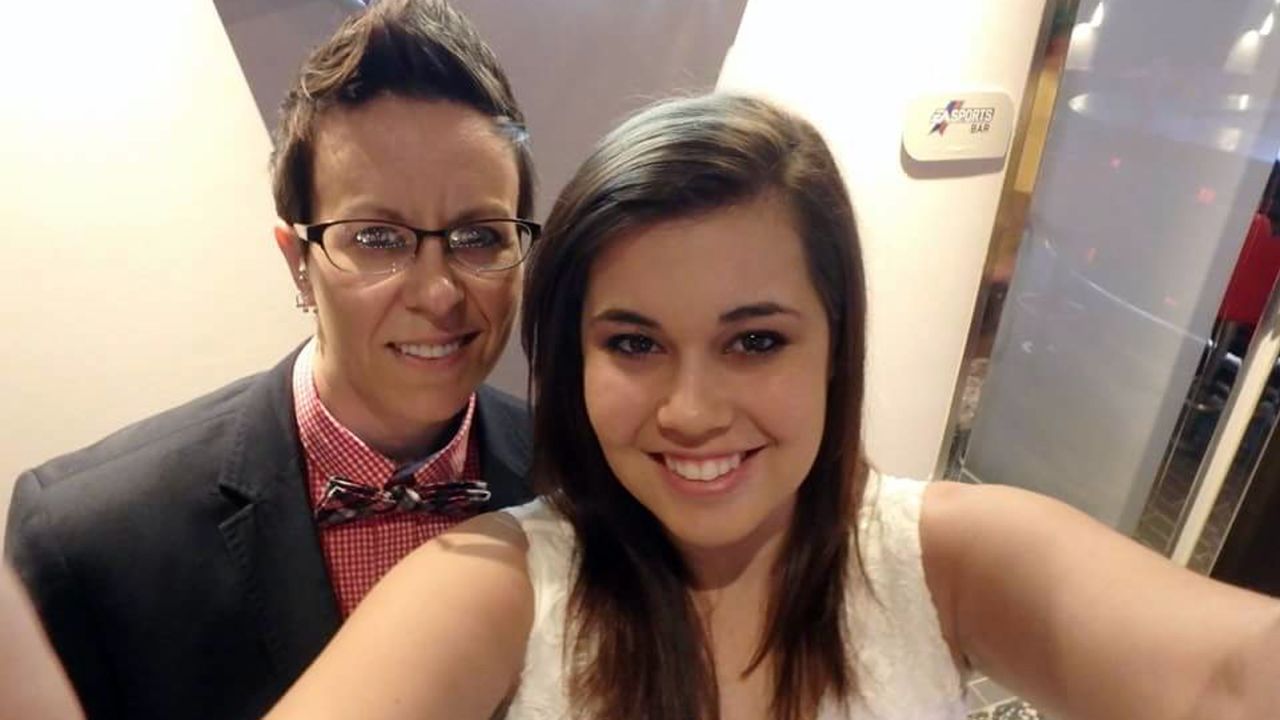 Kelli King, left, and Brittany Nunley have been dating for more than four years. 