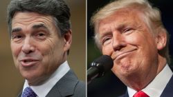 Rick Perry Donald Trump composite