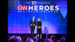 NEW YORK, NY - DECEMBER 11:  Hosts Anderson Cooper and Kelly Ripa speak onstage during the CNN Heroes Gala 2016 at the American Museum of Natural History on December 11, 2016 in New York City.26362_013  (Photo by Michael Loccisano/Getty Images for Turner)