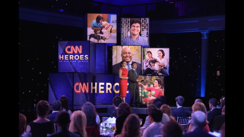 Olympic gymnast Laurie Hernandez introduces CNN Hero Jeison Aristizábal. <a href="http://www.cnn.com/2016/06/23/health/cnn-heroes-jeison-aristizabal/index.html" target="_blank">His foundation</a> provides educational and medical services to young people living with disabilities in Colombia.
